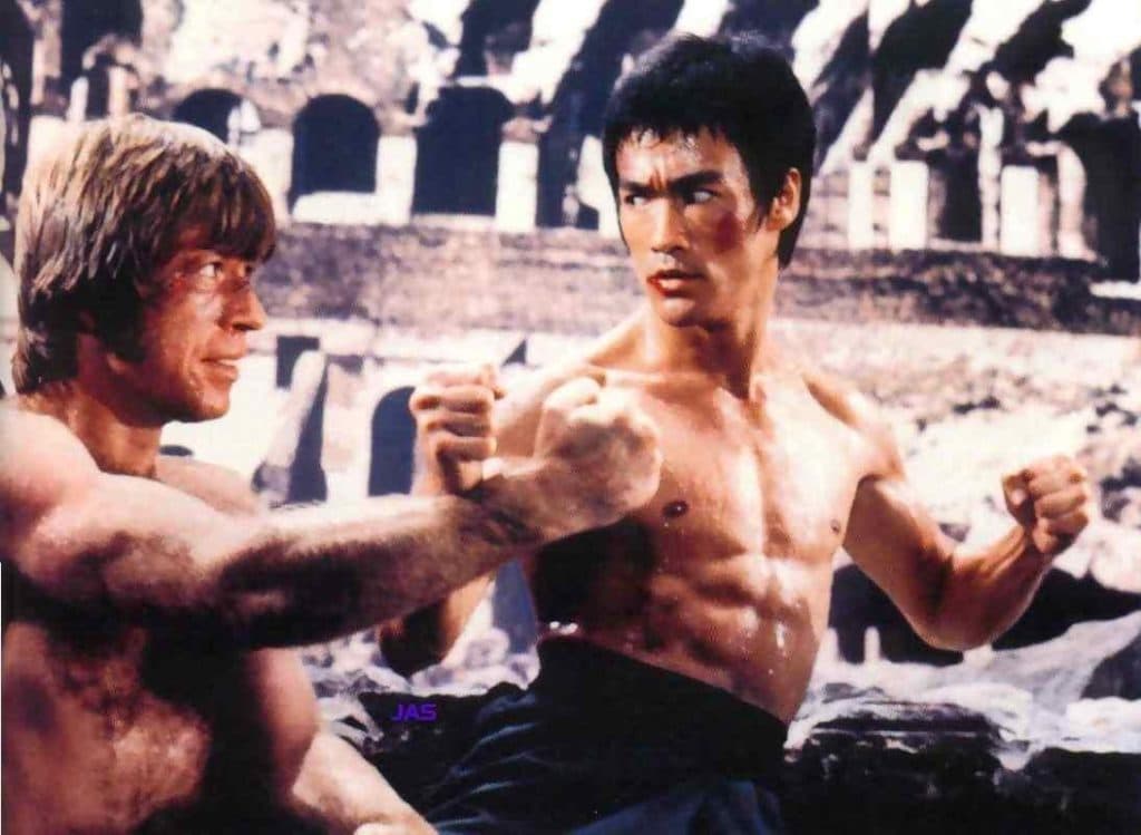 Bruce Lee Vs Chuck Norris