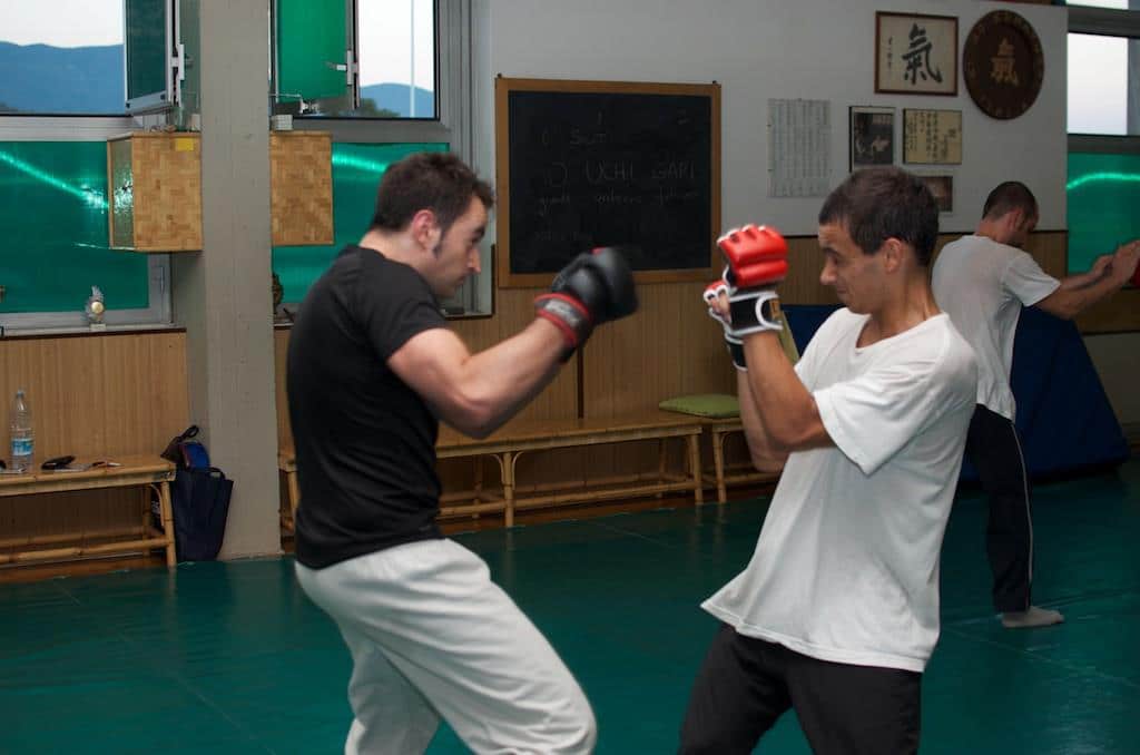 Sparring Kung Fu